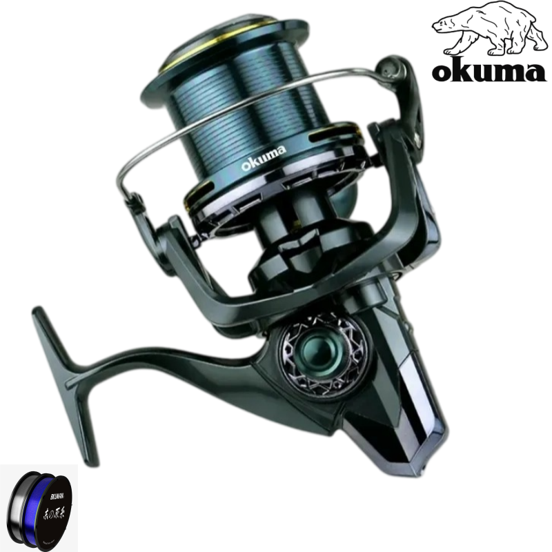 Developing Tank Reel - OKUMA 해상 낚시용 풀 메탈 스피닝