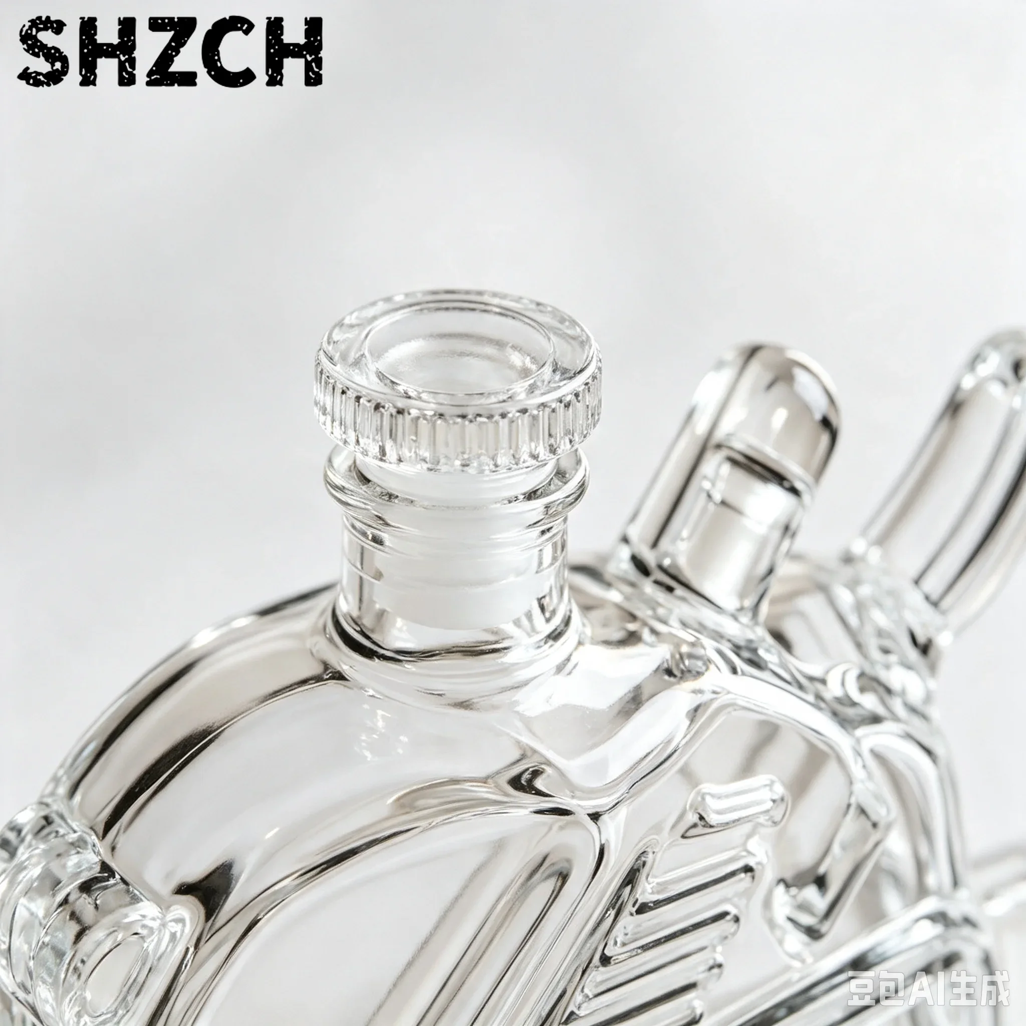 빈티지 체인톱 모양의 유리 디캔터, 100주년 기념품, - Vintage Collectible Bottles 리뷰 및 가격