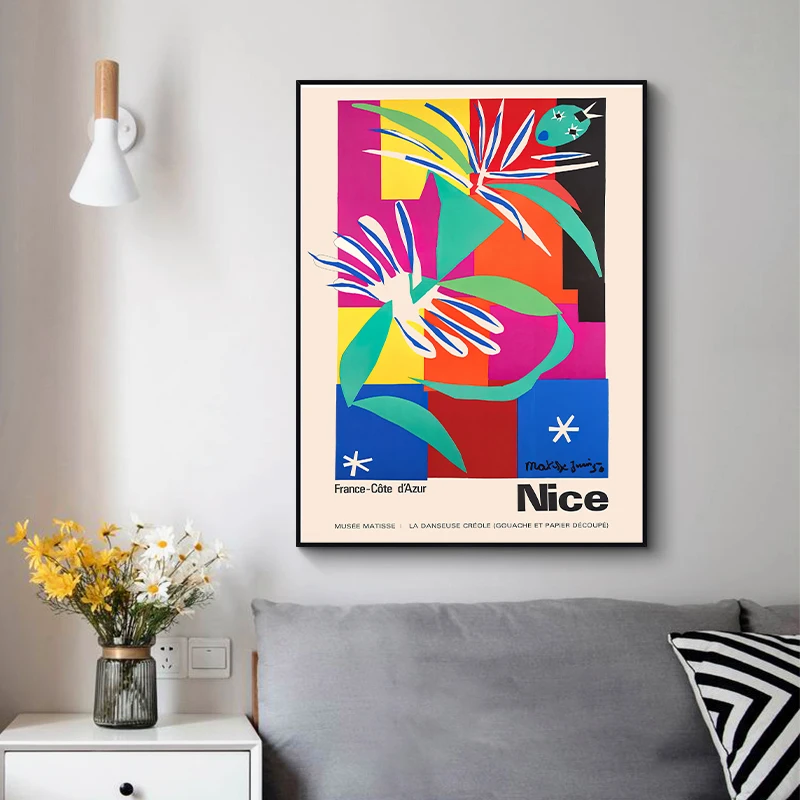 캔버스 페인팅 빈티지 앙리 마티스 유명한 화가 아트웍  - Vintage Collectible Posters 리뷰 및 가격