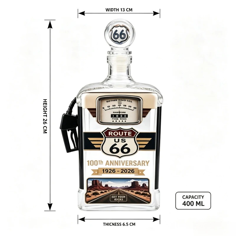 미국 66번 국도 유리 위스키 디캔터 빈티지 가스 펌프 - Vintage Collectible Liquor Bottles 리뷰 및 가격